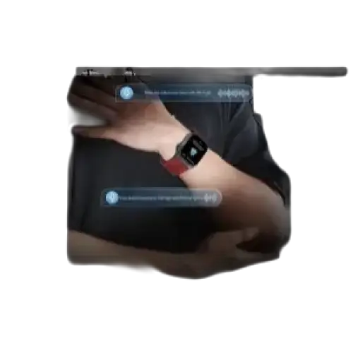 2025 Airbag montre intelligente infirmière Bluetooth de haute qualité