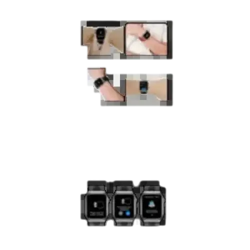 2025 Airbag montre intelligente infirmière Bluetooth de haute qualité