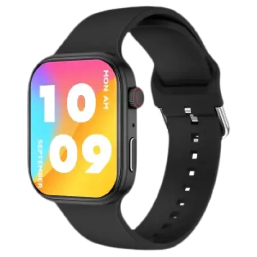 2025 montre intelligente 1.83 ’écran HD Bluetooth appel surveillance de la fréquence cardiaque - Noir / Pour Apple