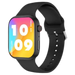 2025 montre intelligente 1.83 ’écran HD Bluetooth appel surveillance de la fréquence cardiaque - Noir / Pour Apple