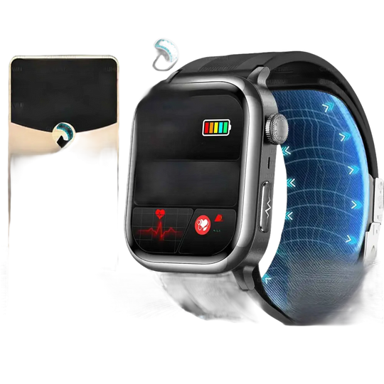 2025 Montre intelligente ECG santé avec diagnostic de pression artérielle précise