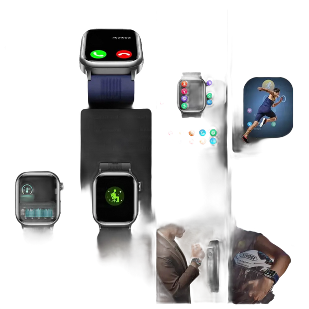 2025 Montre intelligente ECG santé avec diagnostic de pression artérielle précise