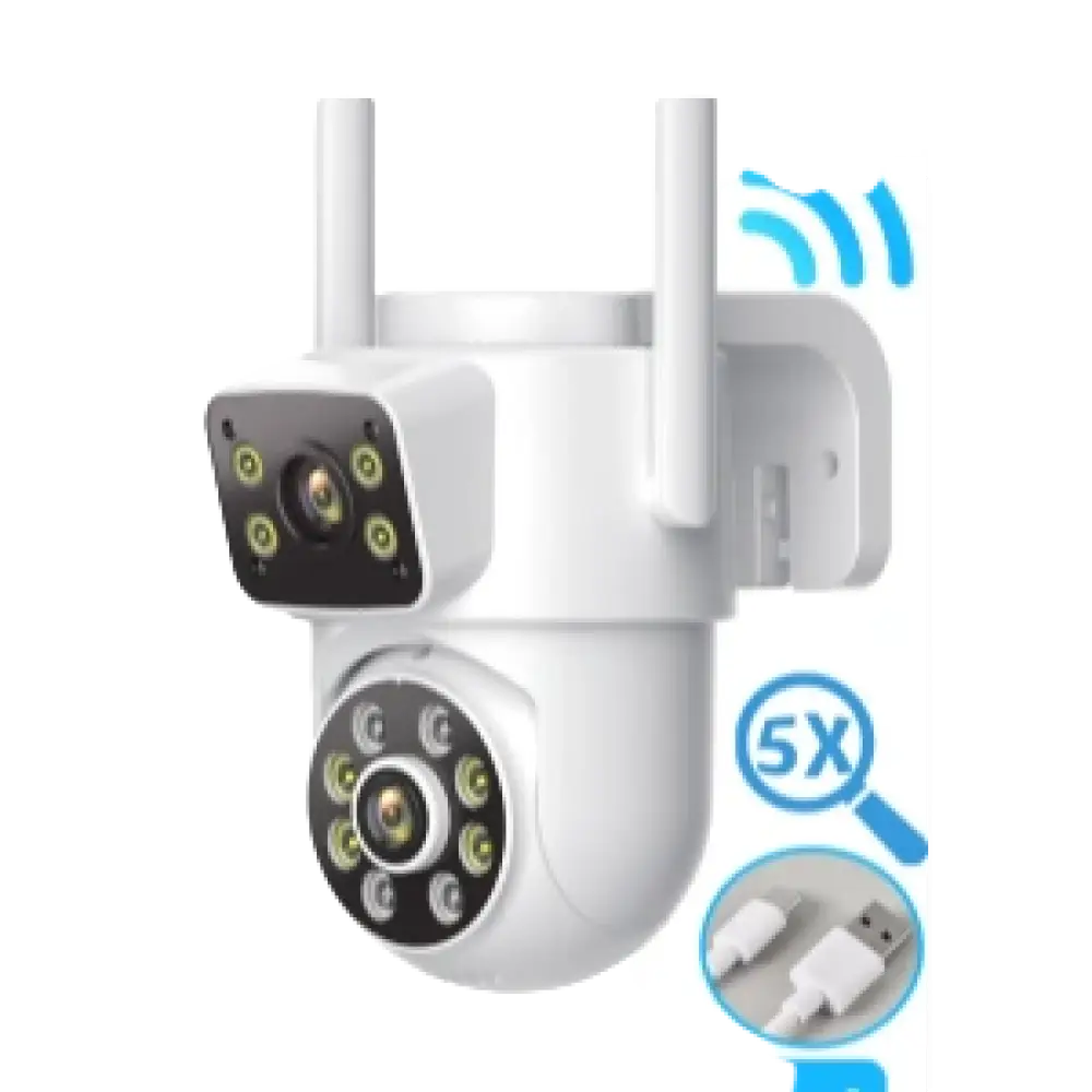 Détails sur la caméra de sécurité à domicile 2MP 4MP HD, parfaite pour la surveillance extérieure.
