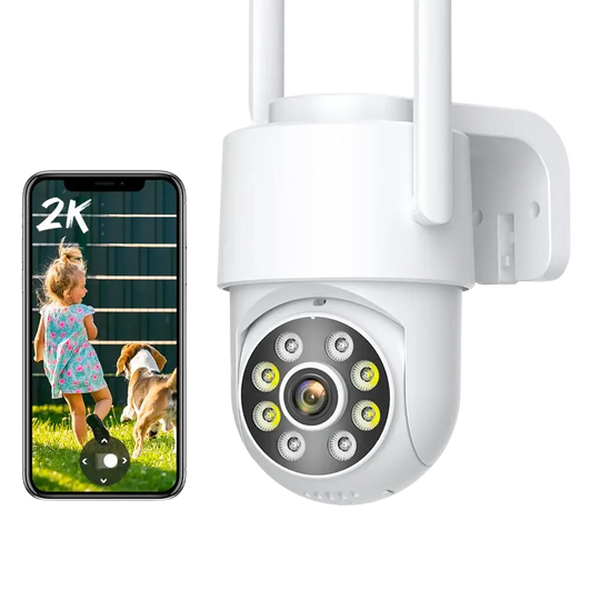 Détails sur la connexion Wi-Fi de 2,4 GHz de la caméra de surveillance extérieure.