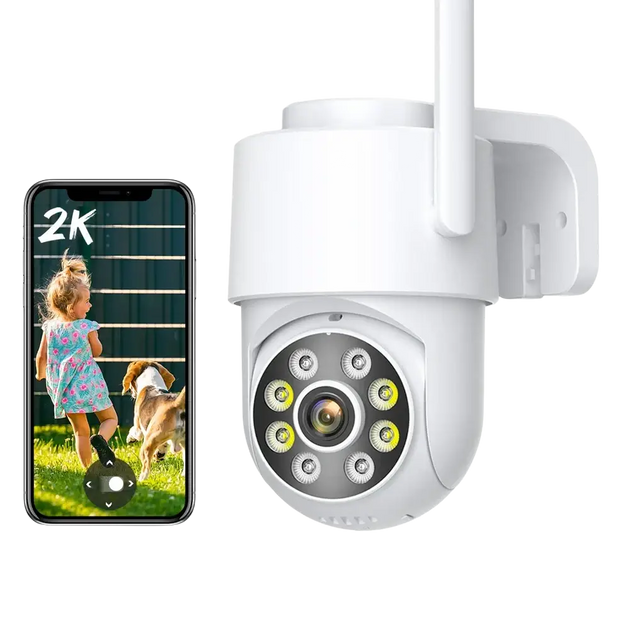 Aperçu des options de stockage pour la caméra de surveillance extérieure avec carte TF.