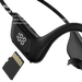 Casque de natation oneplus à conduction osseuse compatible bluetooth avec afficheur digital et fonction bluetooth mp3 carte mémoire