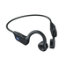 Casque de natation oneplus à conduction osseuse noir avec design incurvé et écran digital compatible bluetooth carte mémoire