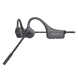 Écouteurs à conduction osseuse black super3 pro noirs avec micro et design incurvé pour sport et travail oreille ouverte