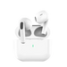 Écouteurs bluetooth type true wireless white avec étui de chargement en plastique blanc lisse minimaliste
