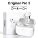 Écouteurs tws new air pro blancs avec annulation active du bruit et microphone catégorie pour iphone android ipad