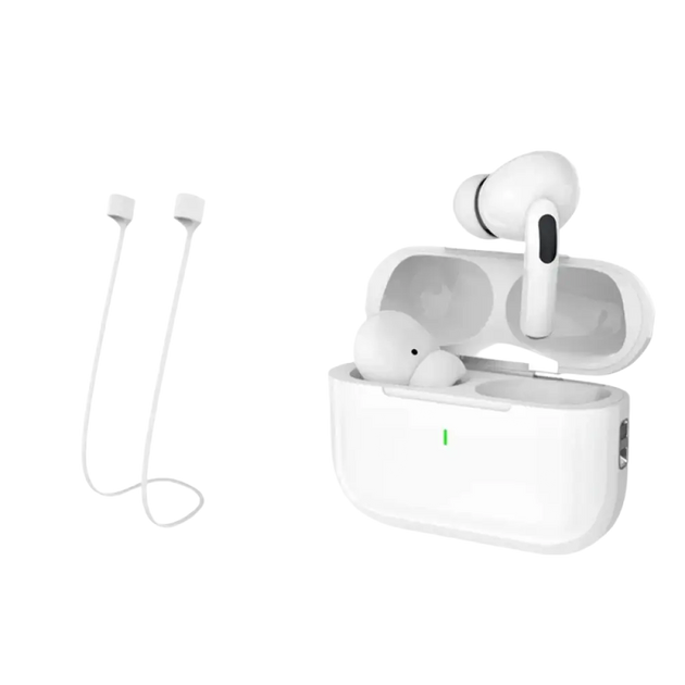 Écouteurs tws new air pro blancs avec annulation active du bruit microphone catégorie et assistant vocal intégré
