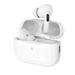Écouteurs tws new air pro blancs avec annulation active et microphone catégorie en boîtier mat aux accents noirs