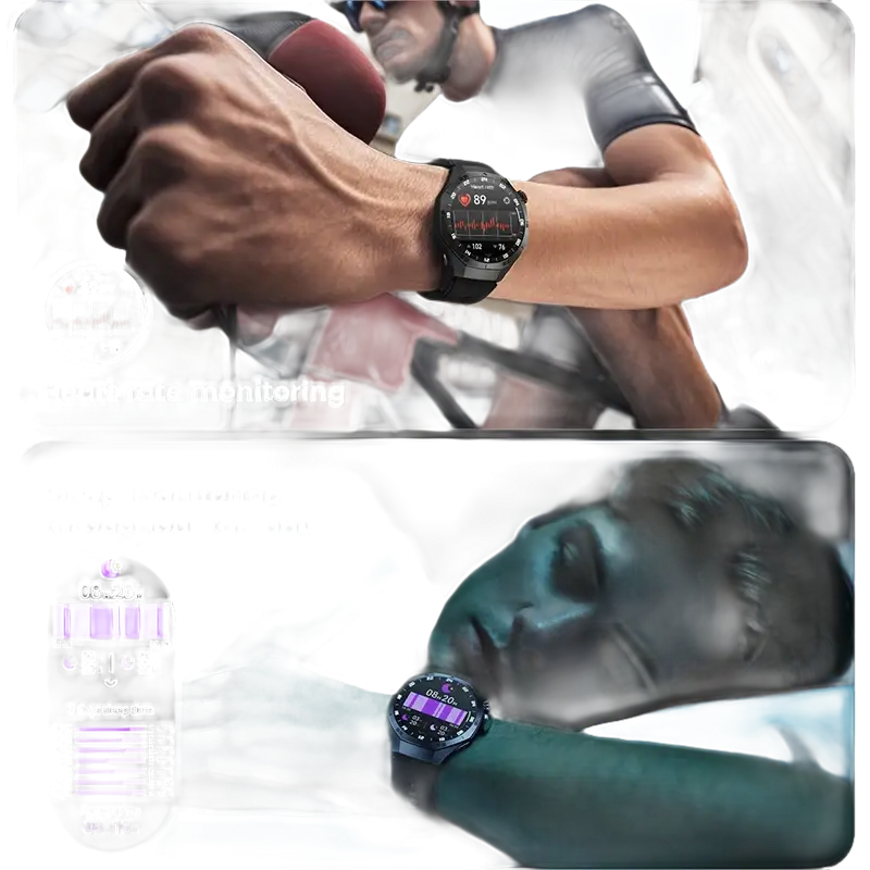 2025 Nouveaux pour Android et ios montre intelligente hommes AMOLED écran GPS - Montre intelligente