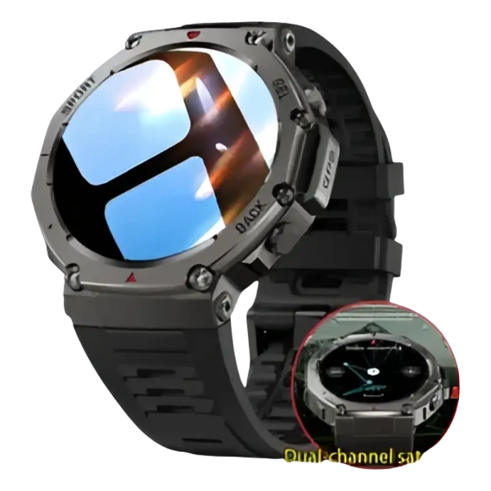 T-rex 3 GPS montre intelligente 10ATM étanche intégré double bande GNSS boussole militaire Sport Smartwatch hommes 2025 nouveau pour Xiaomi Ultra