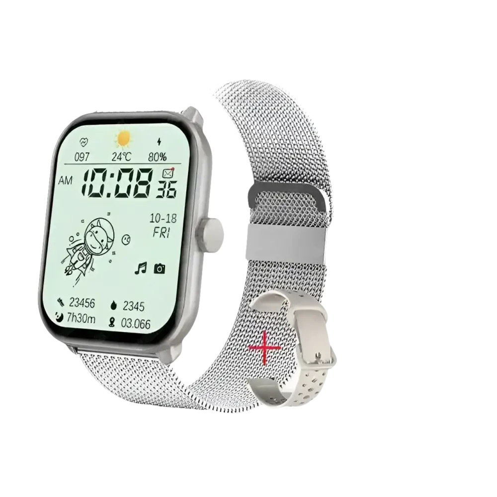 2025 New For Xiaomi Redmi Watch 5 Original Men GPS Track Bluetooth Ceinture en Maille argentée / Pour la Montre Xiaomi