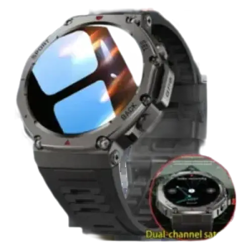 T-rex 3 GPS montre intelligente 10ATM étanche intégré double bande GNSS boussole militaire Sport Smartwatch hommes 2025 nouveau pour Xiaomi Ultra