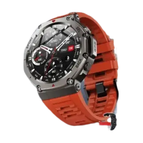 Montre GPS T-rex 3 Ultra : montre intelligente 5 ATM étanche avec double bande GNSS et boussole militaire