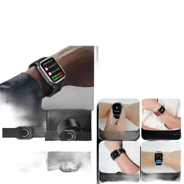 2025 Montre intelligente ECG santé avec diagnostic de pression artérielle précise