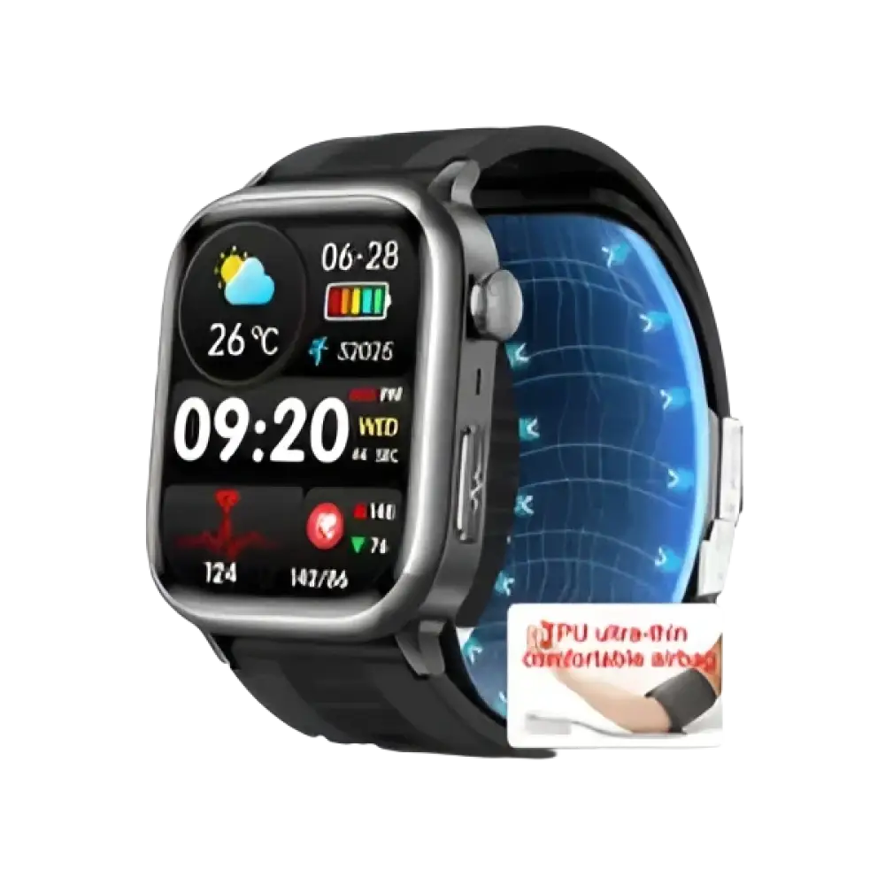 2025 Montre intelligente ECG santé avec diagnostic de pression artérielle précise