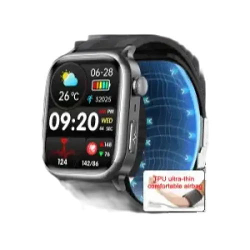 2025 Montre intelligente ECG santé avec diagnostic de pression artérielle précise