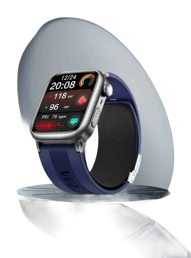 2025 Montre intelligente ECG santé avec diagnostic de pression artérielle précise