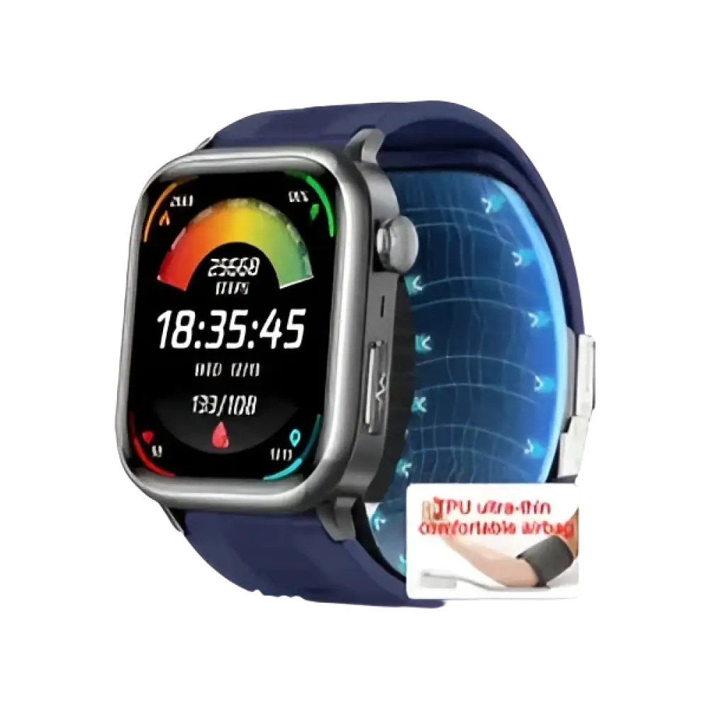2025 Montre intelligente ECG santé avec diagnostic de pression artérielle précise
