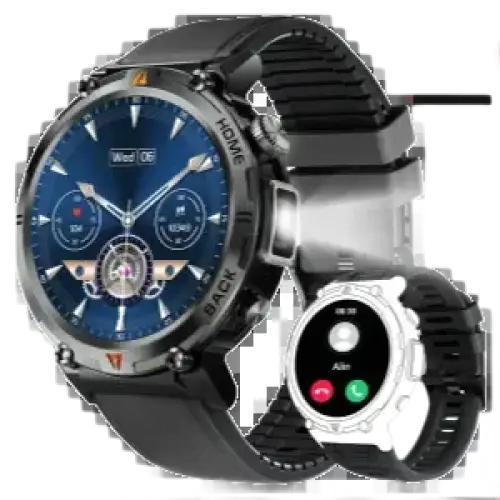 Montre intelligente EIGIIS KE3 Bluetooth pour hommes - Appels et fonctionnalités avancées