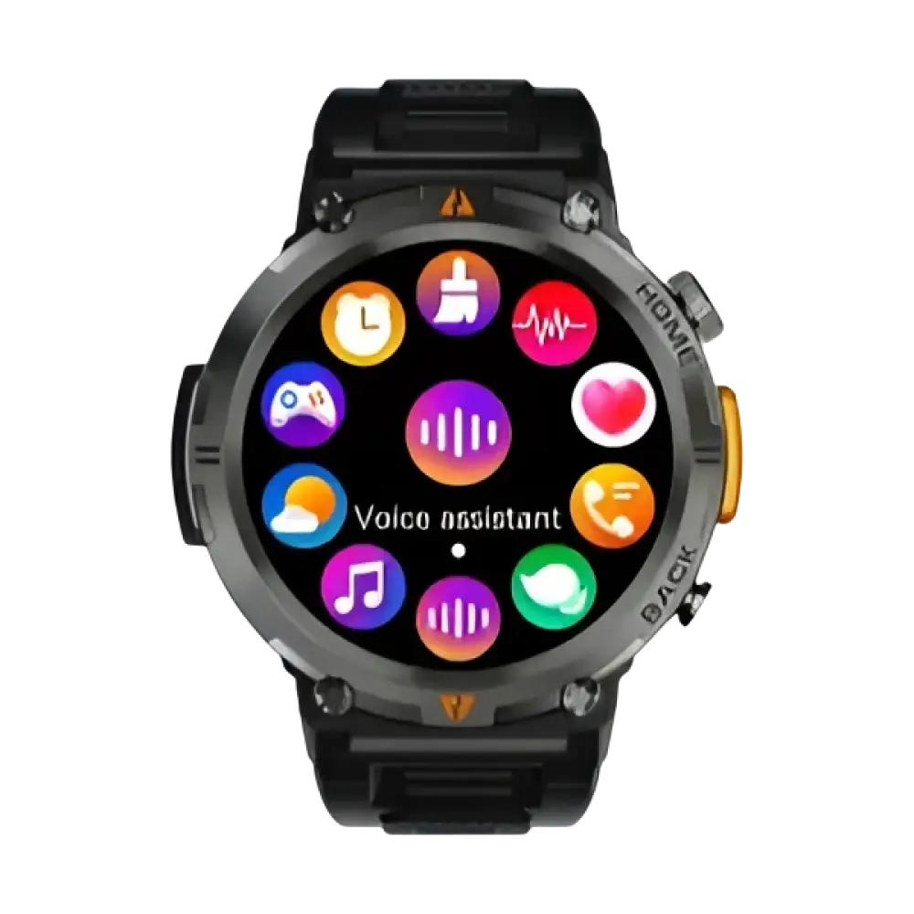 Montre intelligente EIGIIS KE3 Bluetooth pour hommes - Appels et fonctionnalités avancées