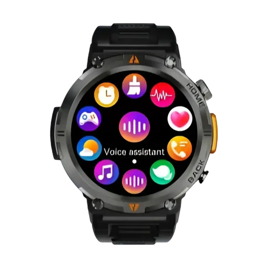 Montre intelligente EIGIIS KE3 Bluetooth pour hommes - Appels et fonctionnalités avancées