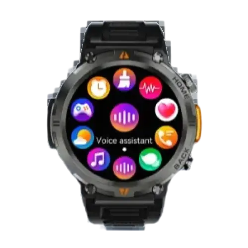 Montre intelligente EIGIIS KE3 Bluetooth pour hommes - Appels et fonctionnalités avancées