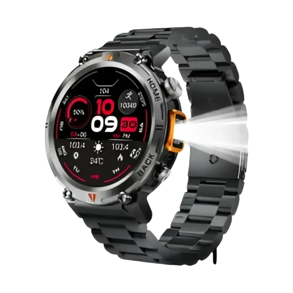 Montre intelligente EIGIIS KE3 Bluetooth pour hommes - Appels et fonctionnalités avancées