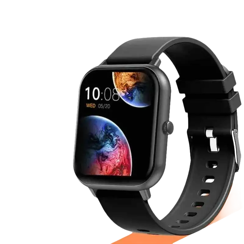 Montre intelligente étanche IP68 auto-tracking pour hommes et femmes, tracker de fitness.