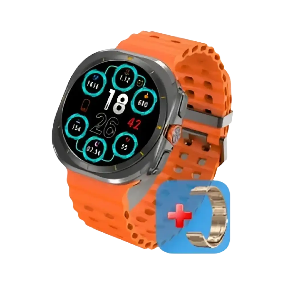 Montre intelligente 2025 Ultra pour hommes avec GPS, NFC, 32GB, affichage vidéo 3D et boussole