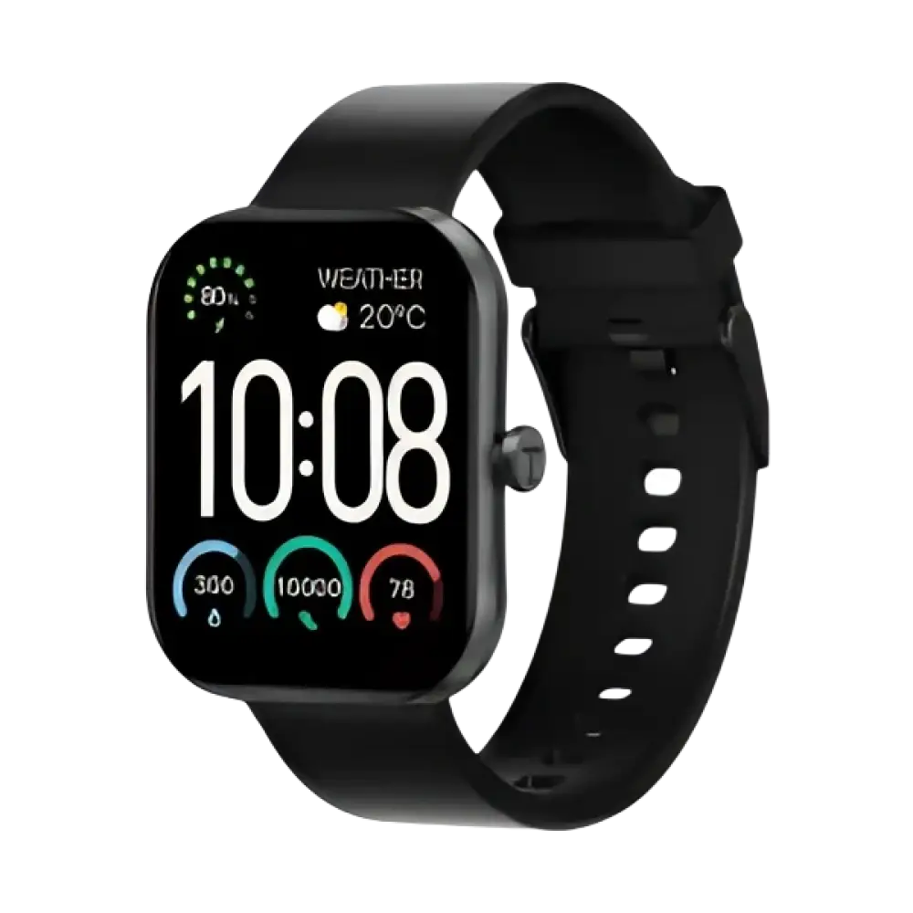 Montre intelligente HAYLOU S6 avec appel vocal, surveillance de la santé et étanchéité IP68 pour hommes