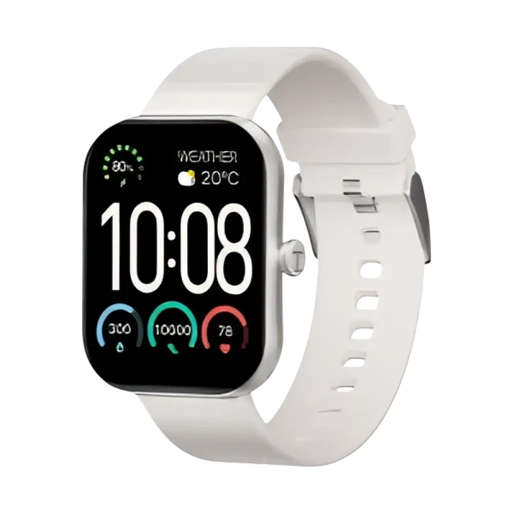 Montre intelligente HAYLOU S6 avec appel vocal, surveillance de la santé et étanchéité IP68 pour hommes