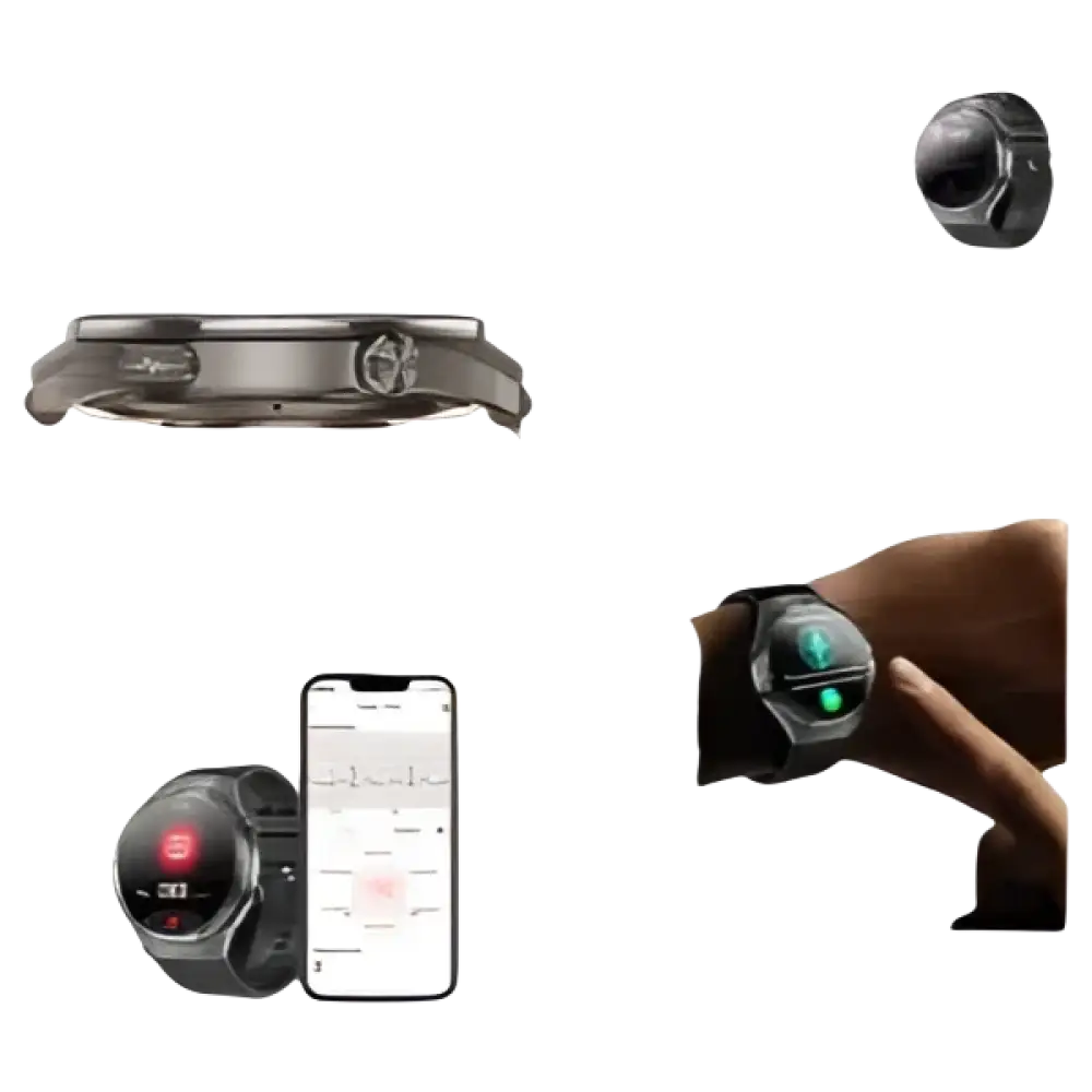 Montre intelligente HUAWEI ECG PPG haute précision pour hommes avec suivi des lipides et acide urique