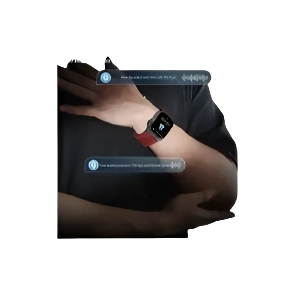 2025 Airbag montre intelligente infirmière Bluetooth de haute qualité