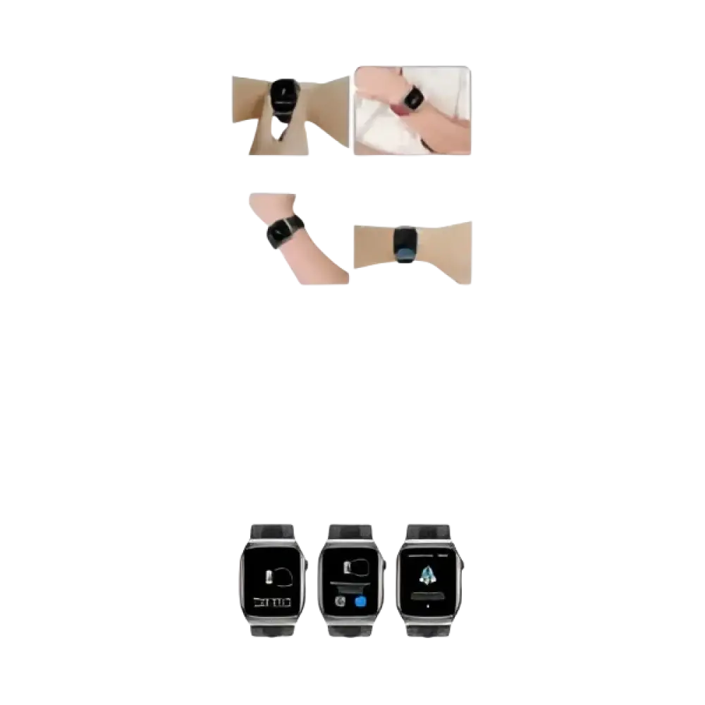 2025 Airbag montre intelligente infirmière Bluetooth de haute qualité