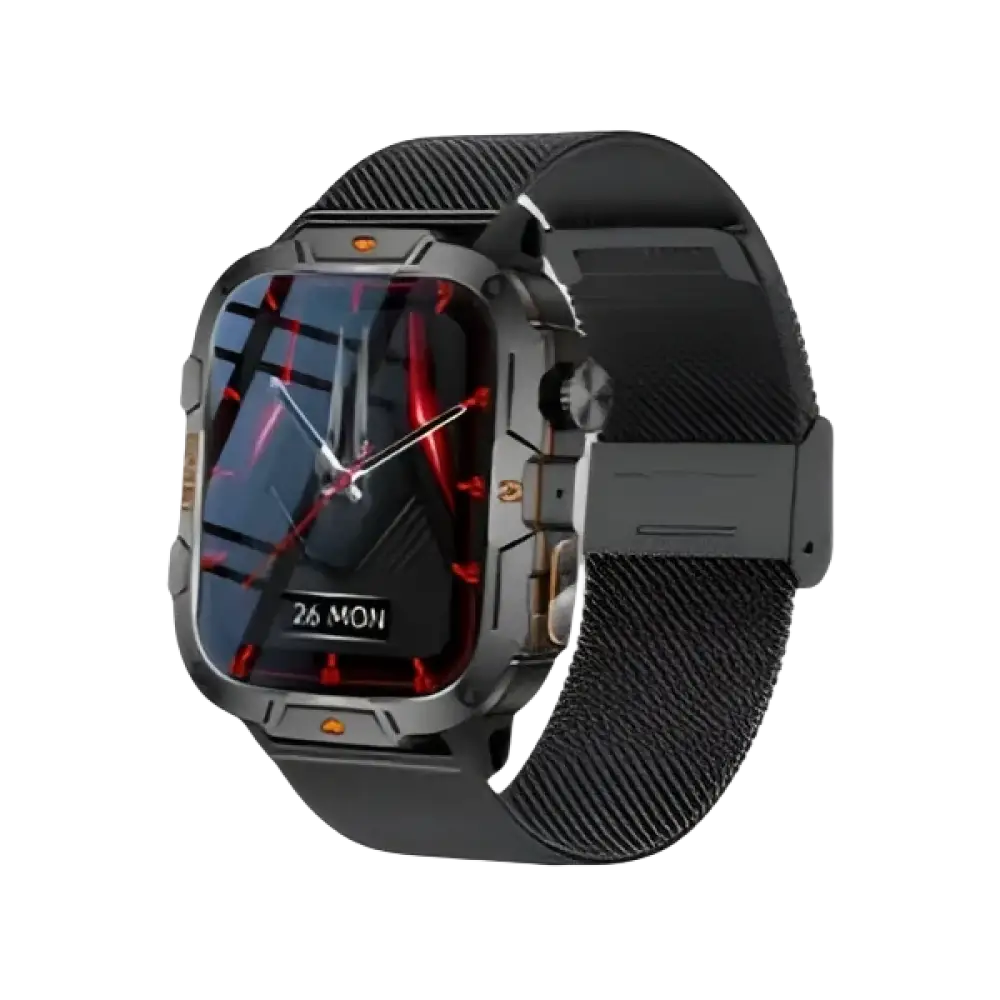 2025 nouveau pour Xiaomi montre intelligente de qualité militaire hommes 1.96 "écran AMOLED 5ATM étanche sport Fitness Tracker BT appel Smartwatch
