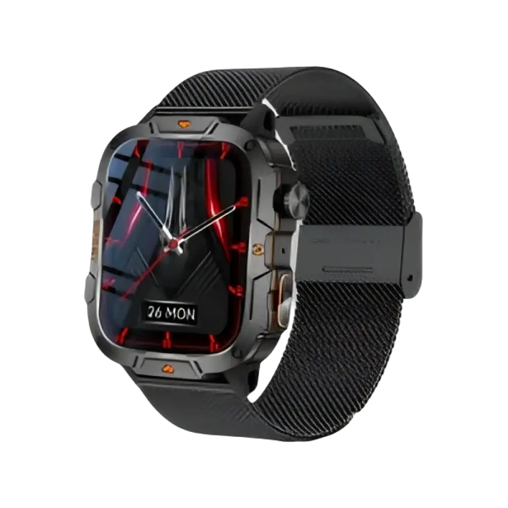 2025 nouveau pour Xiaomi montre intelligente de qualité militaire hommes 1.96 "écran AMOLED 5ATM étanche sport Fitness Tracker BT appel Smartwatch