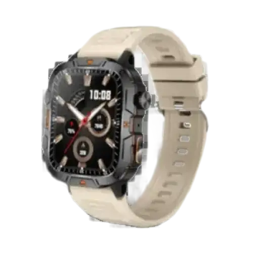 2025 nouveau pour Xiaomi montre intelligente de qualité militaire hommes 1.96 "écran AMOLED 5ATM étanche sport Fitness Tracker BT appel Smartwatch