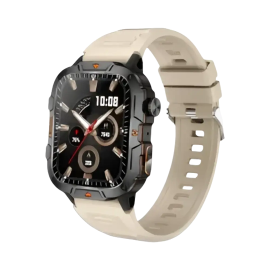 2025 nouveau pour Xiaomi montre intelligente de qualité militaire hommes 1.96 "écran AMOLED 5ATM étanche sport Fitness Tracker BT appel Smartwatch