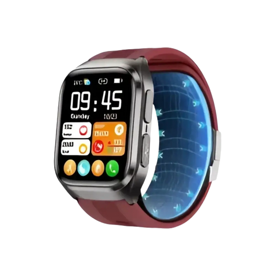 Montre intelligente ECG santé 2025 - Diagnostics AI pour hommes