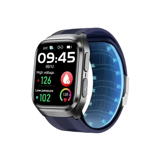 Montre intelligente ECG santé 2025 - Diagnostics AI pour hommes