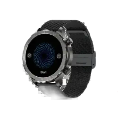 Montre intelligente sport homme avec appel Bluetooth et grand écran AMOLED HD