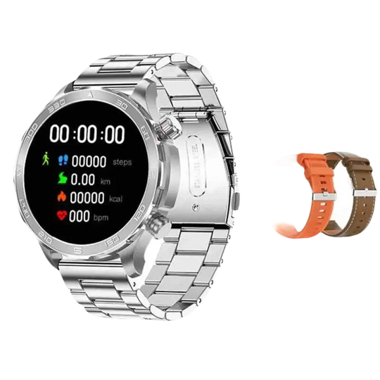 Montre intelligente sport homme avec appel Bluetooth et grand écran AMOLED HD