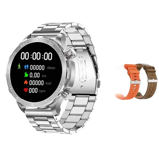 Montre intelligente sport homme avec appel Bluetooth et grand écran AMOLED HD