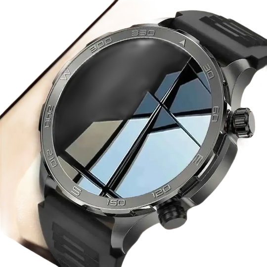 Montre intelligente sport homme avec appel Bluetooth et grand écran AMOLED HD