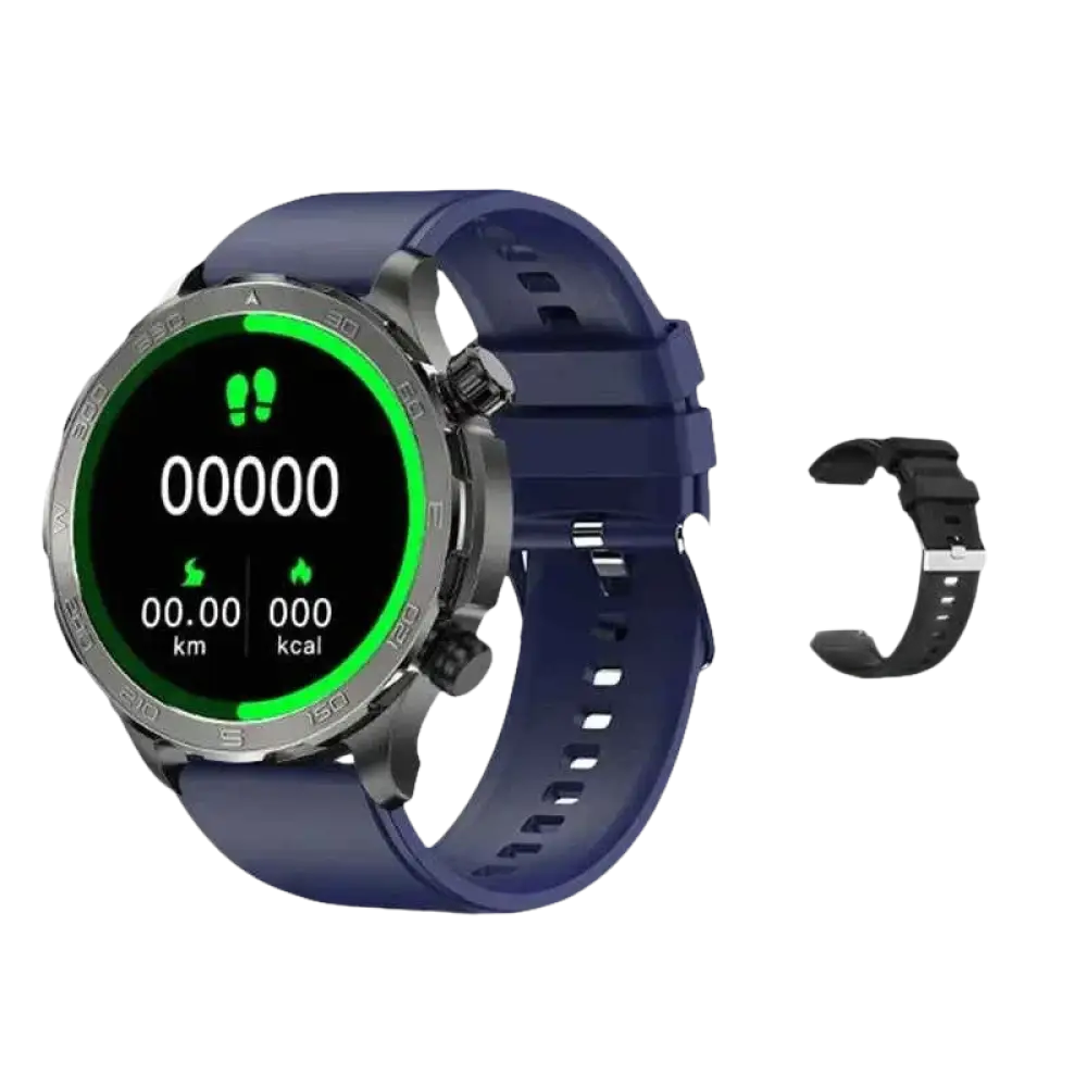 Montre intelligente sport homme avec appel Bluetooth et grand écran AMOLED HD