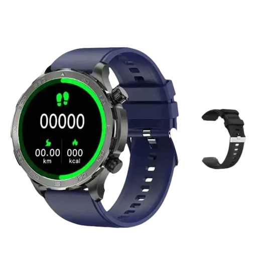 Montre intelligente sport homme avec appel Bluetooth et grand écran AMOLED HD